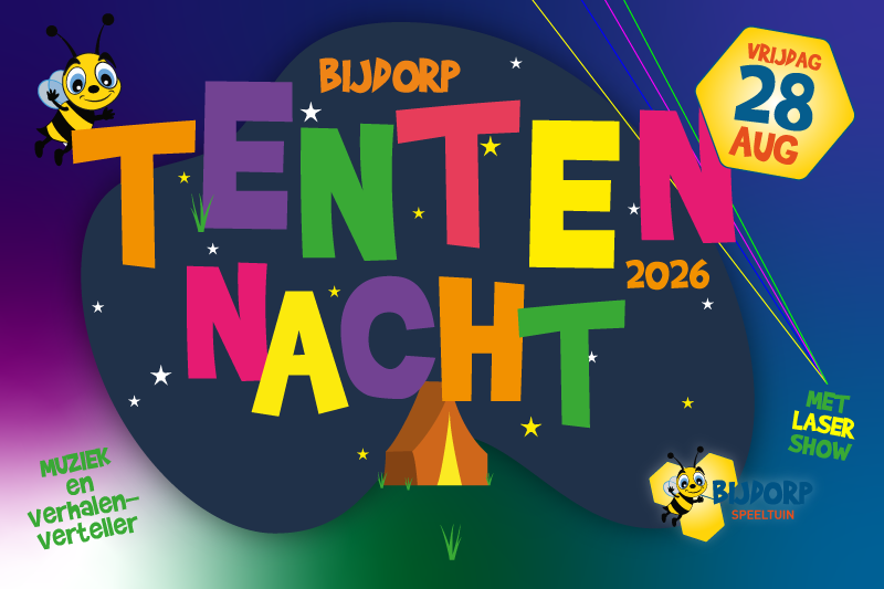 Tentennacht 2026 in Speeltuin Bijdorp